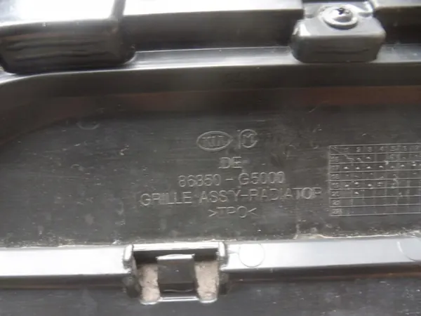 Kia OE 86350G5000 Front Grille image 9