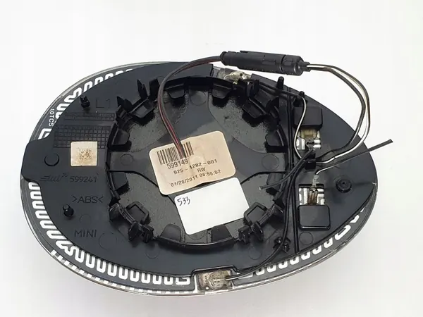 Vidro de espelho fotocromático esquerdo OEM 599149 Mini Cooper R56 image 3