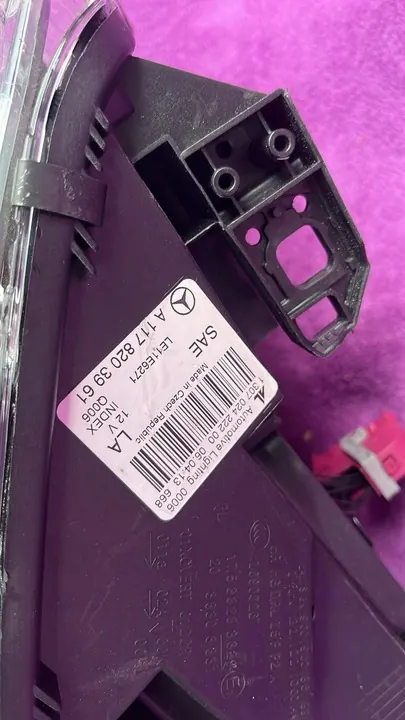 MERCEDES CLA 117 BI XENON LINKER KOPLAMP USA image 7