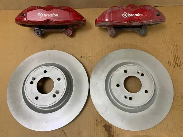 Pinças & Discos Travão Brembo OEM Dianteiros Hyundai Genesis image 4
