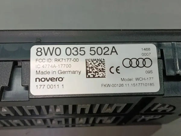 Carregador Indutivo para Audi A4 B9 A5 Q5 8W0035502A image 3