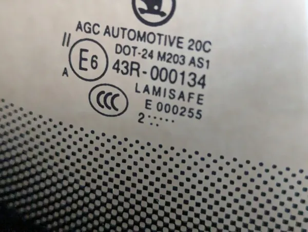 Skoda Fabia 3 2014-2022 Framruta OEM 6V0845011AC image 6