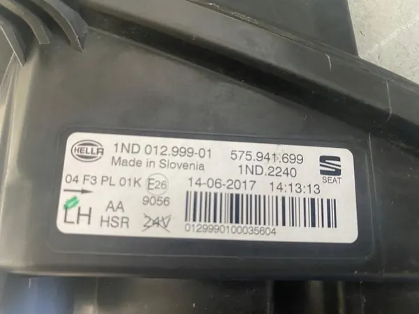 DRL LED Halógeno Esquerdo SEAT ATECA 575941699 image 9