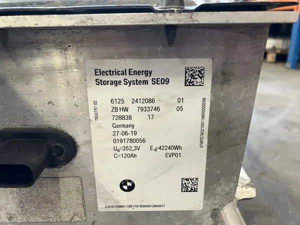 Batería BMW 42KWH usada para i3 i01 - Almacenamiento image 4