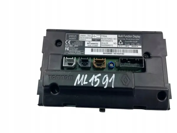 Écran de navigation Renault OE 259153035R pour ZOE Électrique image 3