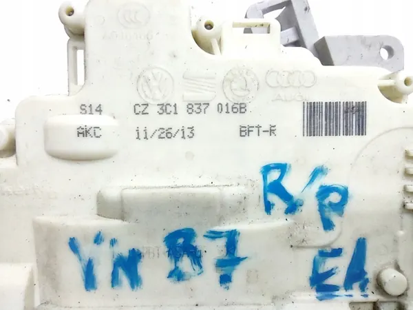 Zentralverriegelung 3C1837016B VW Passat B6 B7 Tiguan 5N Rechts Vorne OEM image 4