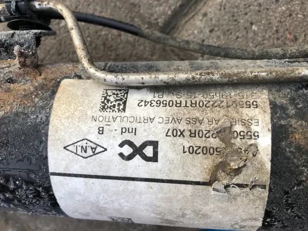 Twingo 3 III achterasbalk OEM - Gebruikte staat image 4