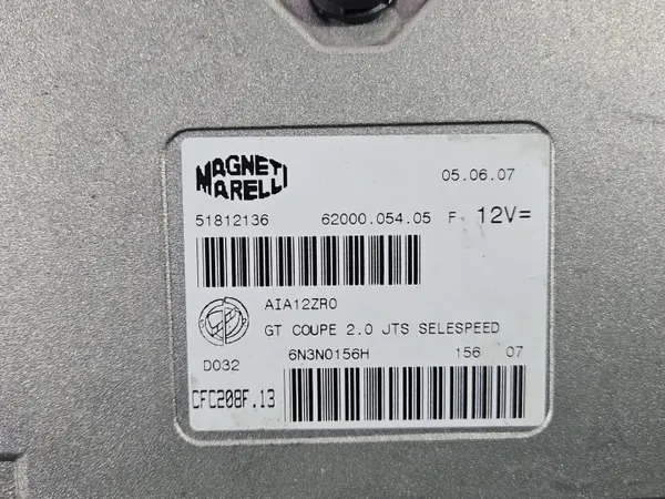 Controlo caixa Alfa Romeo GT OEM 51812136 image 6