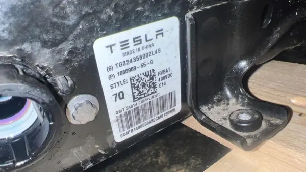 Bateria Tesla para MODEL 3 2025 - 1Ah Usada image 5