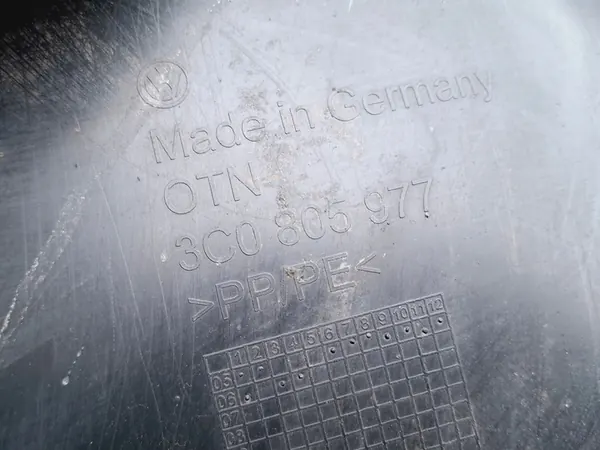 Front Left Wheel Arch VW Passat B6 2005-2010 3C0805977 image 8