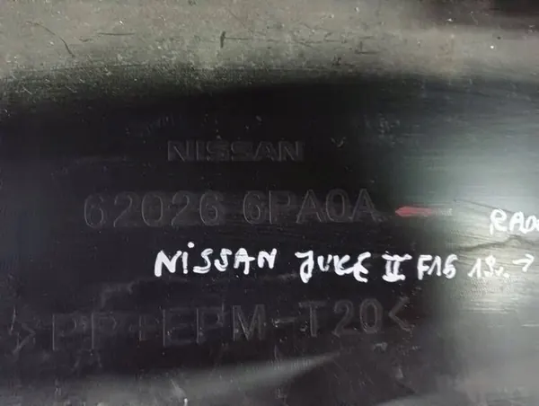 Framstötfångar Spoiler Nissan Juke II F16 image 7