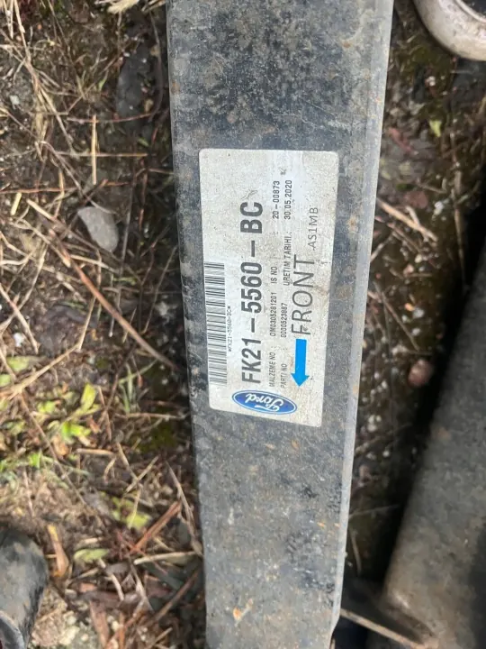 FORD TRANSIT CUSTOM Hinterfeder FK21-5560-BC OEM image 3