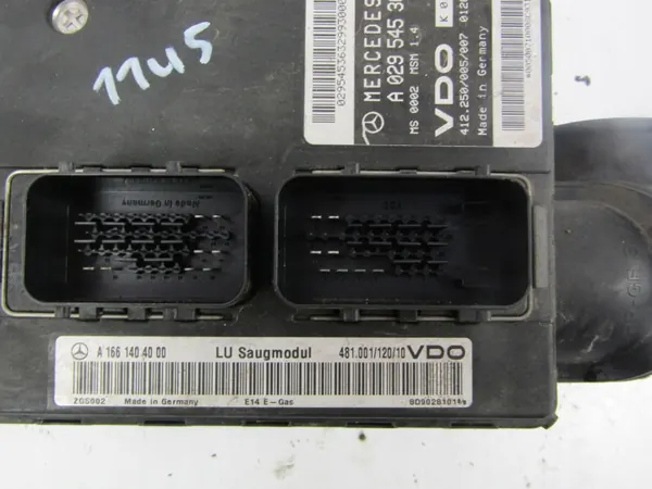 Controlador Motor Mercedes OEM A1661404000 image 3