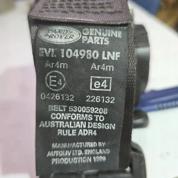 Säkerhetsbälte Land Rover Freelander OEM E40426132 image 2
