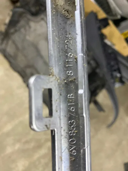 Rivestimento Griglia Cromato Skoda Fabia III Lift 2018-> OEM 6V0853761B image 2