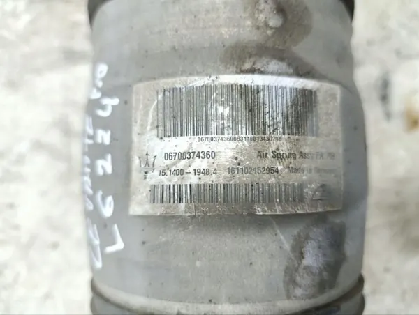 Maserati luftfjädring OEM 067003743 Fram höger image 8