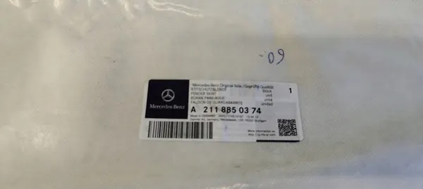 MERCEDES CLASSE E W211 WAGON listello cromato paraurti posteriore sinistro OEM A2118850374 image 2