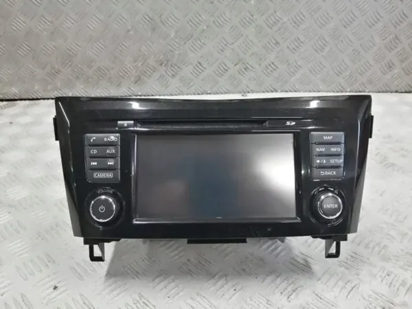 Panneau Radio Nissan Qashqai 2016 OEM 259154ET1A image 2