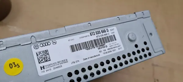 Audi A5 8T Navigationsläsare OEM 8T2035666D image 9