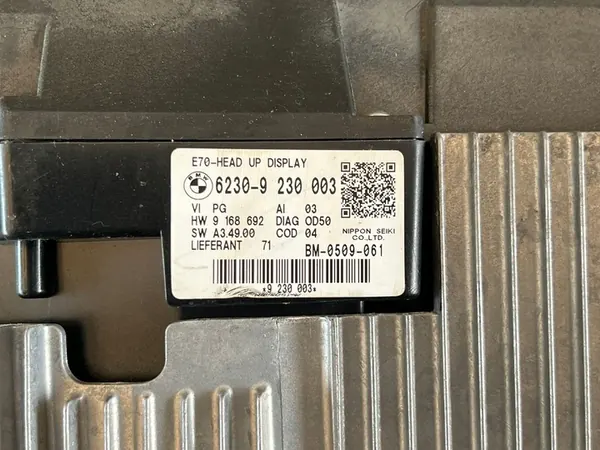 Head-Up-näyttö BMW X5 E70 9230003 image 7