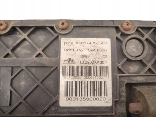 Elektrische Handbremse Peugeot 508 I (10-14) Regeneriert image 3