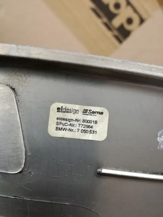 Décor console BMW E39 M-Package pièce OEM image 5
