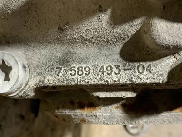 BMW 3 (F30, F80) Bakre differential 7589493 image 3
