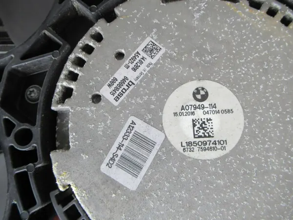 BMW F10 F11 KOMPLET CHŁODNIC 3.0D AUTOMAT 8509167 7594610 image 6
