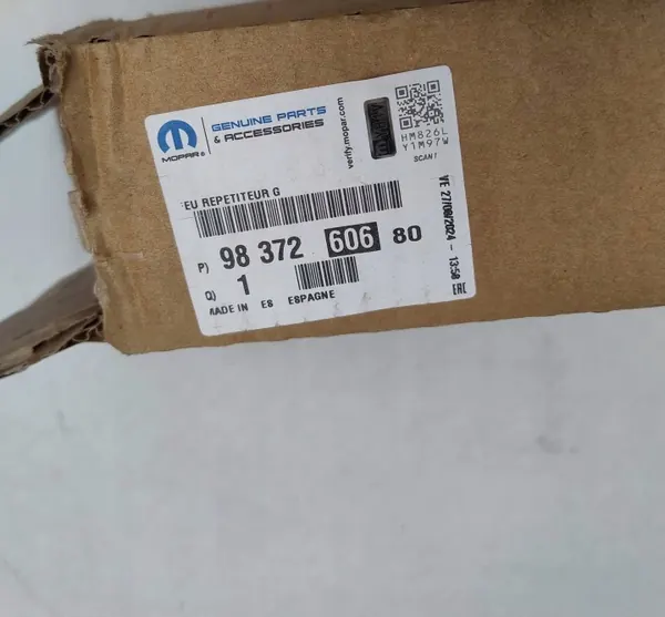 OEM 23962849 Pisca esquerdo LED espelho Peugeot image 4