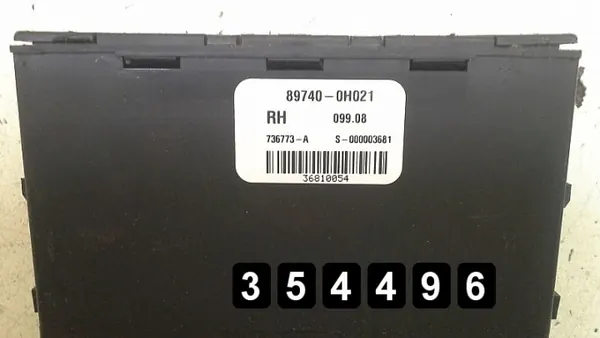 ECU Citroen C1 2008 OEM AM-354496 d'occasion image 3