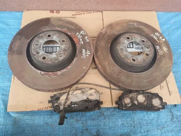 Audi Q7 Etujarrutuslevyt OEM 310126171005 350mm image 2