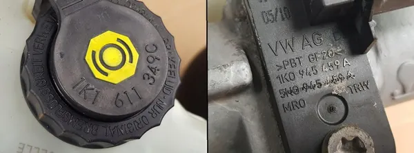 Servo de Frein + Pompe + Capteur / Audi A3 8P - VW Golf VI / 1K1614105CK image 3