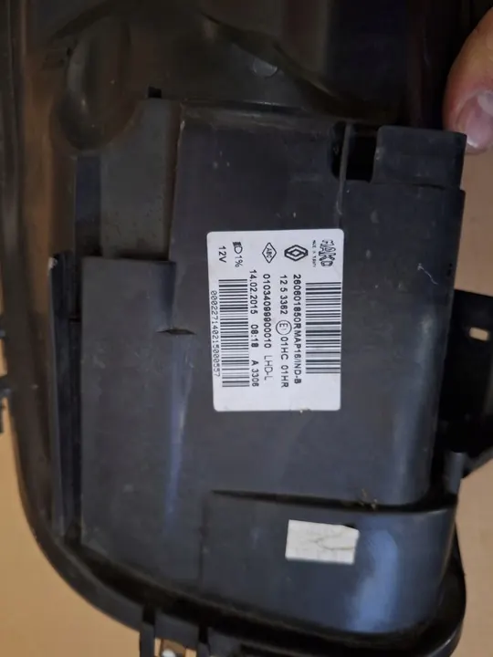 VASEN ETULAMPPU RENAULT CLIO 4 IV 260601850R image 4