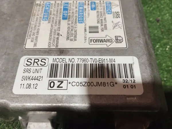 Módulo Airbag Honda Civic IX OEM 77960TV0E911M4 image 3