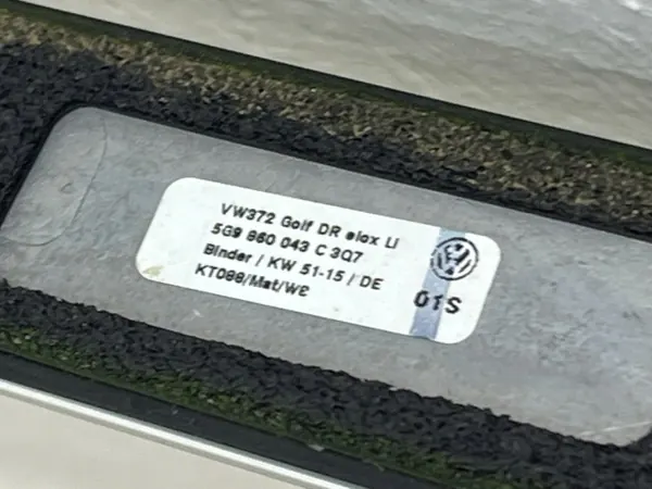 Barras de tejadilho OEM 5G9860044C 5G9860043C VW Golf VII image 9