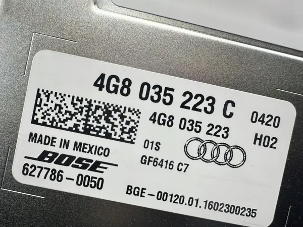 Audi A6 S6 C7 Audioversterker OEM 4G8035223 image 3