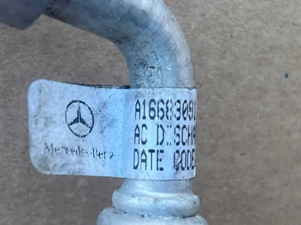 Mercedes A1668309115 Klimaleitung Gebraucht image 4