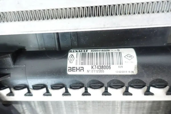 Kit Radiateur Eau & Intercooler OEM 8200418328 image 8