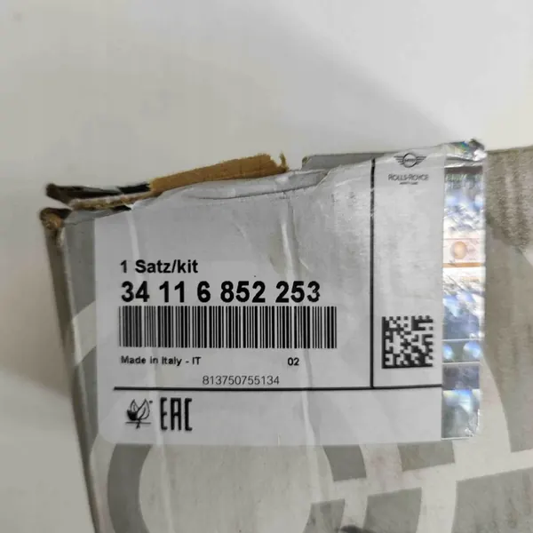 OEM 6852253 frambromsbelägg för BMW X6 2007 image 9