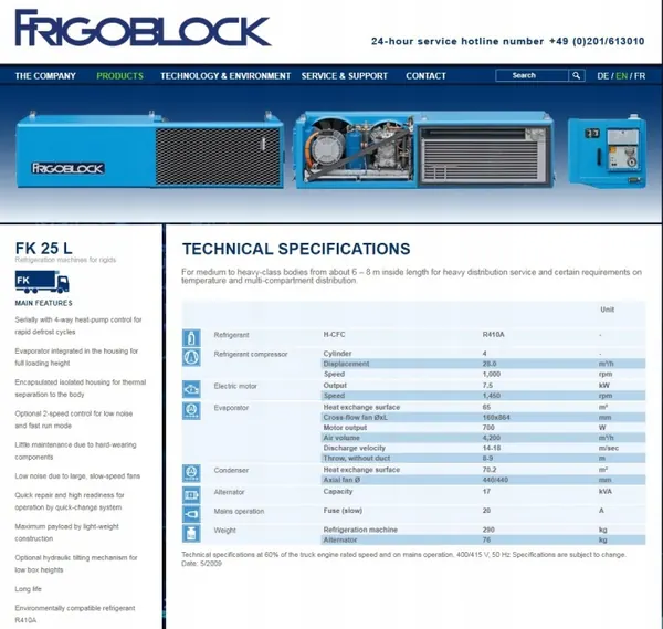 FK25L Koelaggregaat - Gebruikte Carrier Frigoblock image 7