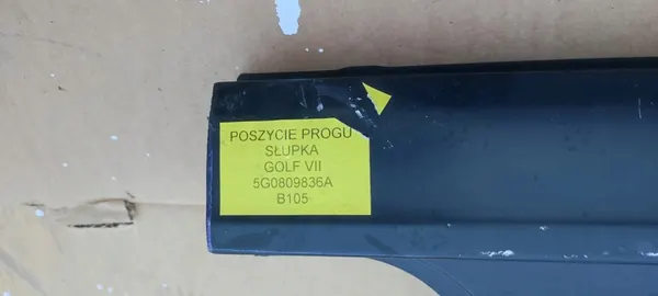 Garniture de pilier VW GOLF VII 5G0809836A image 6