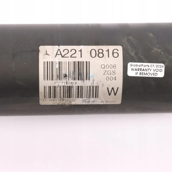 Mercedes W221 S320 3.0 CDI aandrijfas OEM A2214100816 image 9