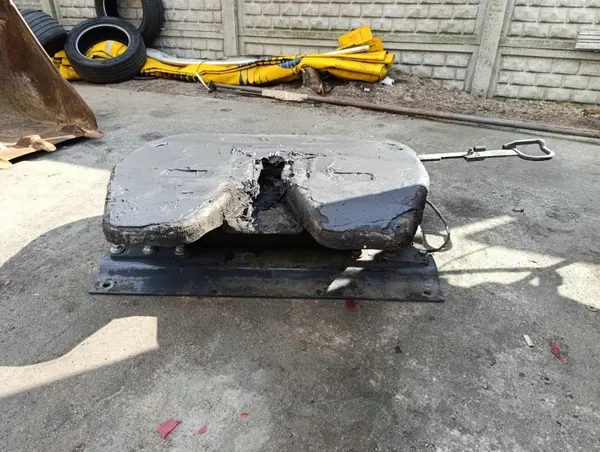 Satulalevy OEM PŁYTA BLACHA 4cm MAN TGX/TGS:lle image 2