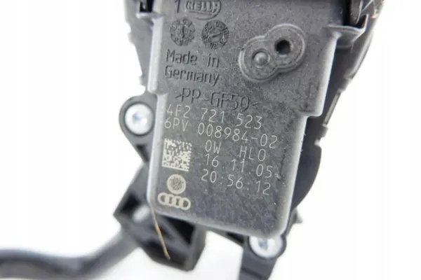 Potenciómetro del pedal del acelerador Audi A6 C6 2.0 TDI OEM 4F2721523 image 5