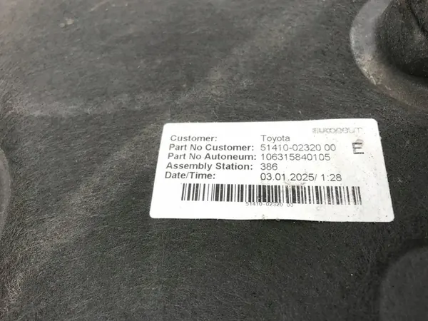 Toyota OE 51410-02320 skydd för Corolla XII image 9