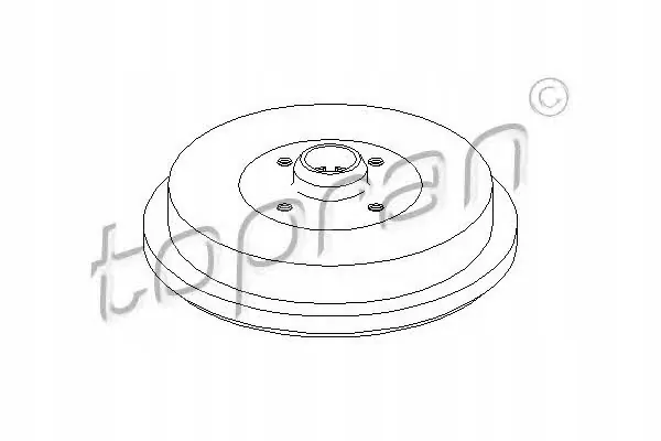 Topran 103 513 Brake Drum image 7