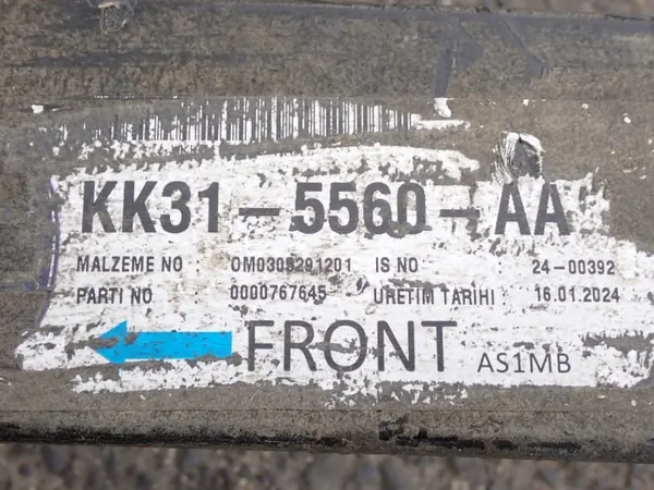 Blattfeder Ford Transit VIII KK31-5560-AA+ Gebraucht image 8