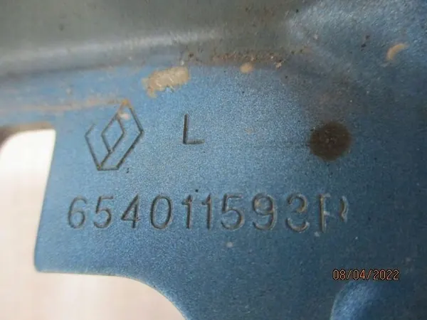 Vänster Motorhuveskarn OEM 654011593R Renault Captur image 5