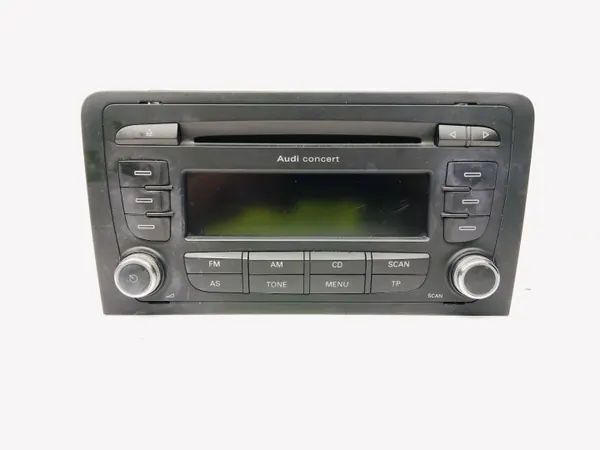 Radio CD Audi usado OEM 8P0035186G para A3 8P image 2