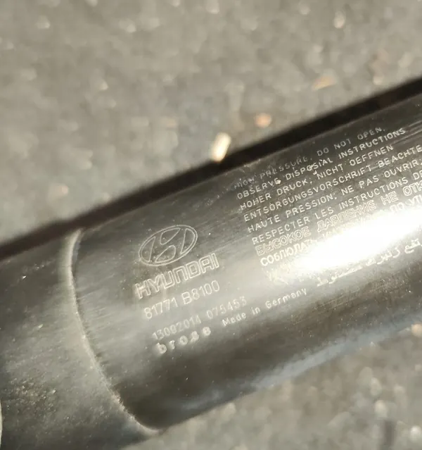 Elektrisk baklucka aktuator Hyundai Santa Fe III OEM image 2